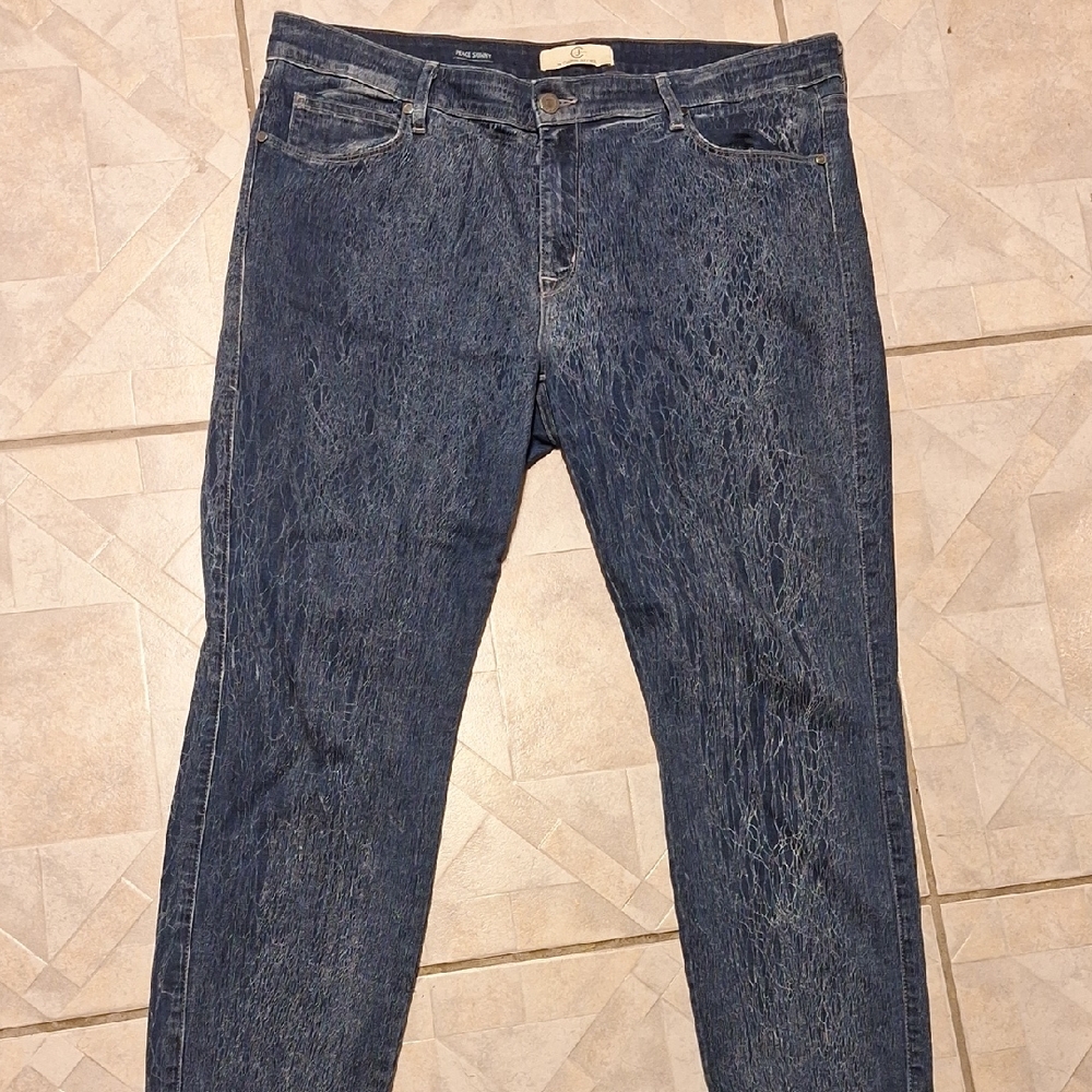 q Classic Blue Denim Jeans Skinny Size 18